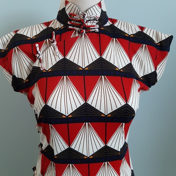 Retro style qipao cheongsam - Picture 3 of 5